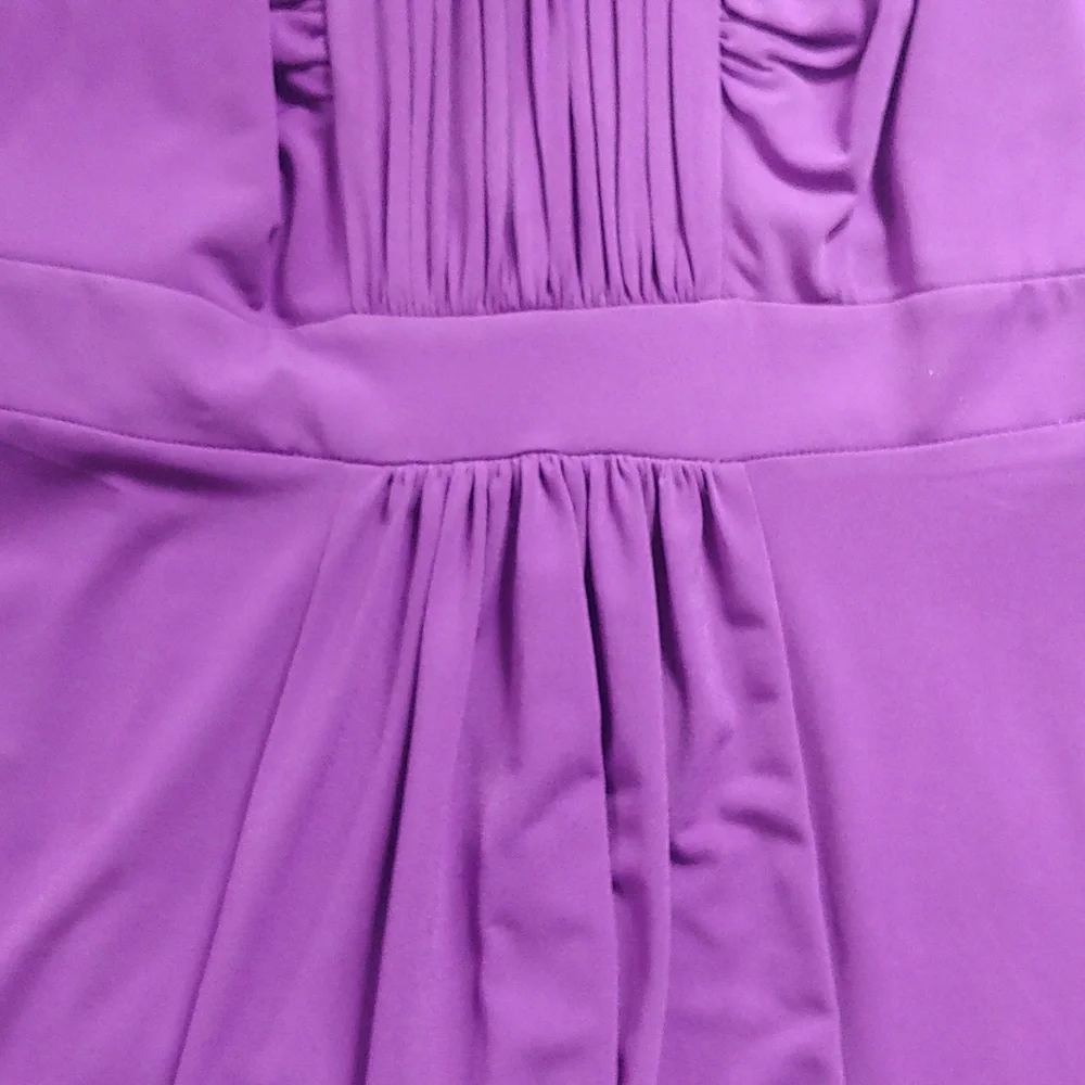 NWT Signature by Sangria Purple Maxi Dress - Picture 12 of 12